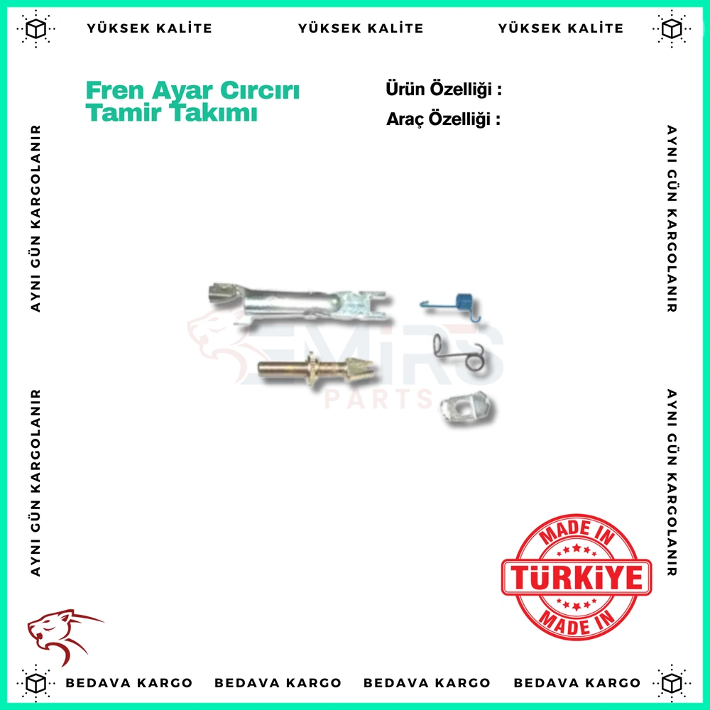 Fren Ayar Circir Tamir Takimi Renault R9 - SES 709533SF - Yedek Parça