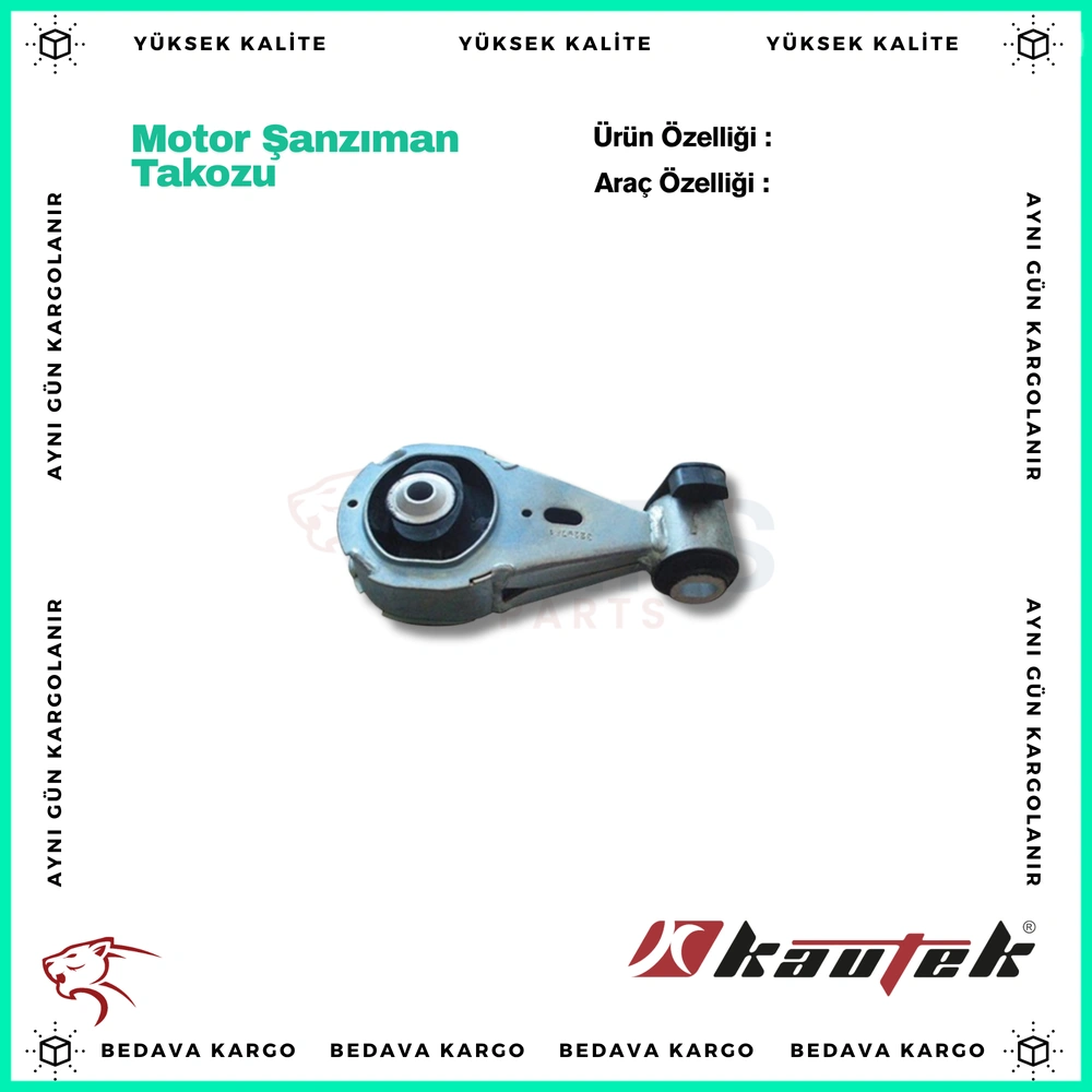 Motor Sanziman Takozu Orta Renault Fluence Megane - 113560009R - Yedek Parça