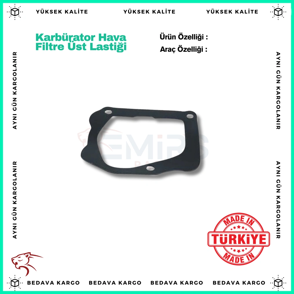Karburator Hava Filtre Ust Lastigi Renault R9 - 7700726816 - Yedek Parça