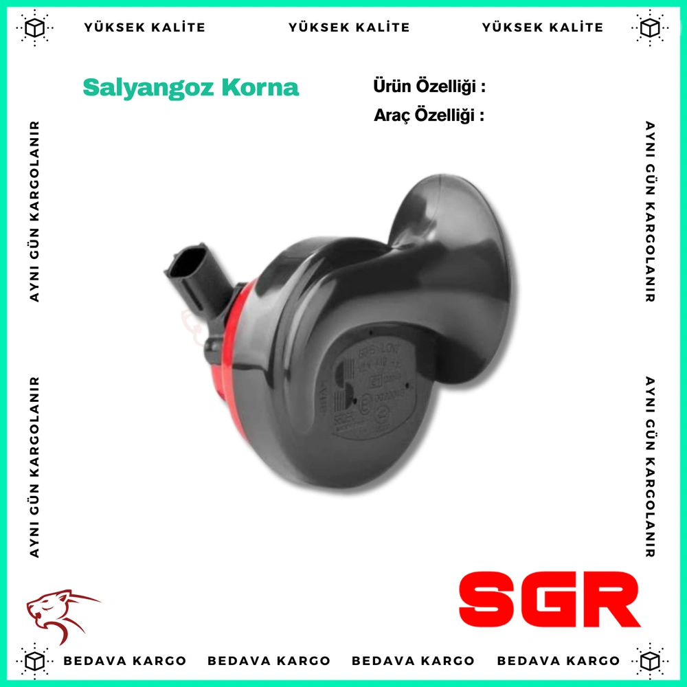 Salyangoz Korna Tek Fis - 951248 - Yedek Parça