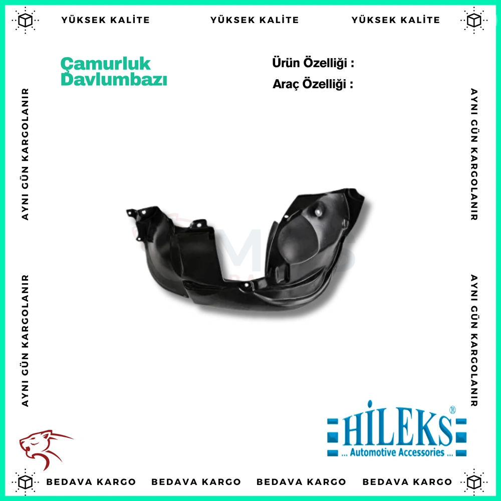 On Camurluk Davlumbazi Sag Dacia Duster 09- - 638400004R - Yedek Parça