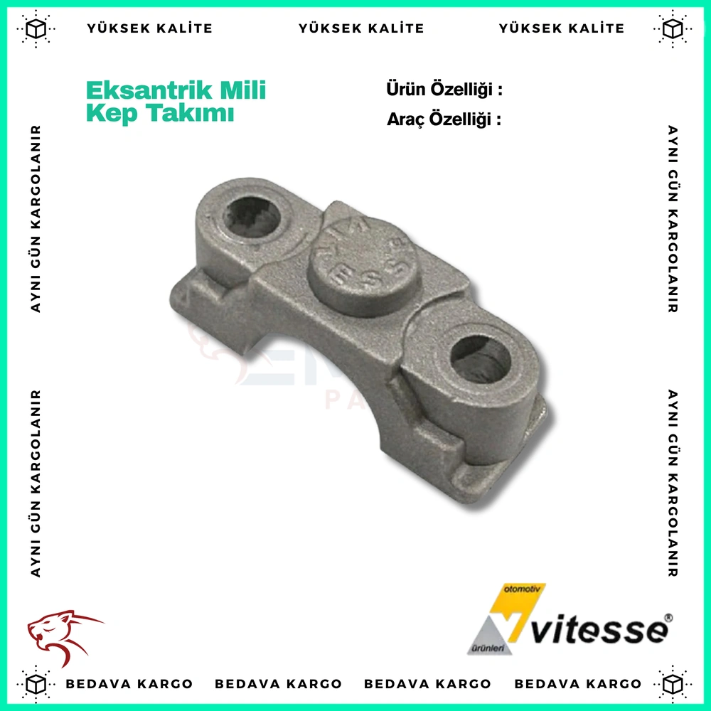 Eksantrik Mili Kep Takimi Renault Kangoo 1.9D F8Q - 137 - Yedek Parça
