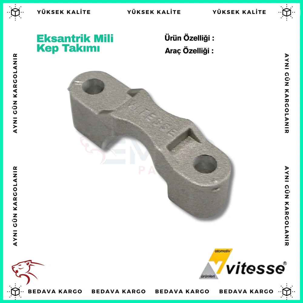 Eksantrik Mili Kep Takimi Orta Renault Clio Kangoo 1.5 DCI K9K - 137 - Yedek Parça