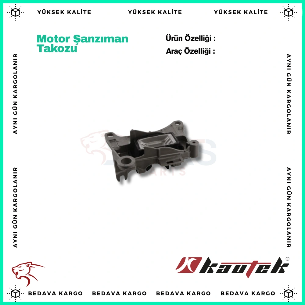 Motor Sanziman Takozu Sol Ust Renault Fluence Megane 3 Scenic 3 1.5 DCI - 112200014R - Yedek Parça