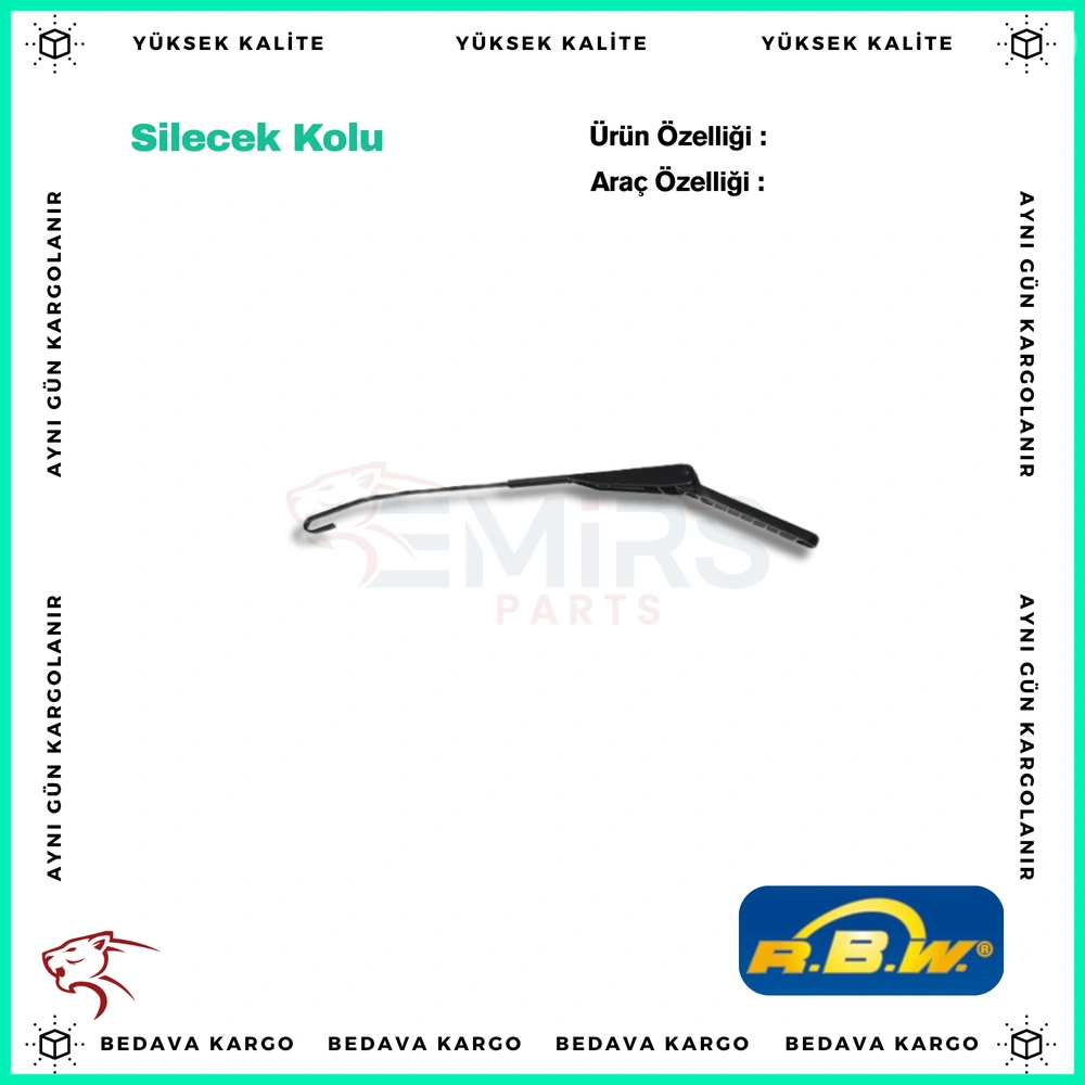Silecek Kolu Sol Renault R19 R9 - 7702127722 - Yedek Parça
