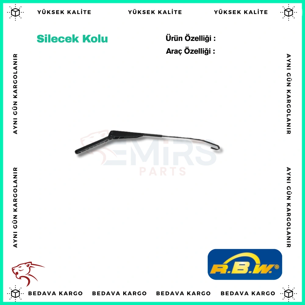 Silecek Kolu Sag Renault R19 R9 - 7702127723 - Yedek Parça