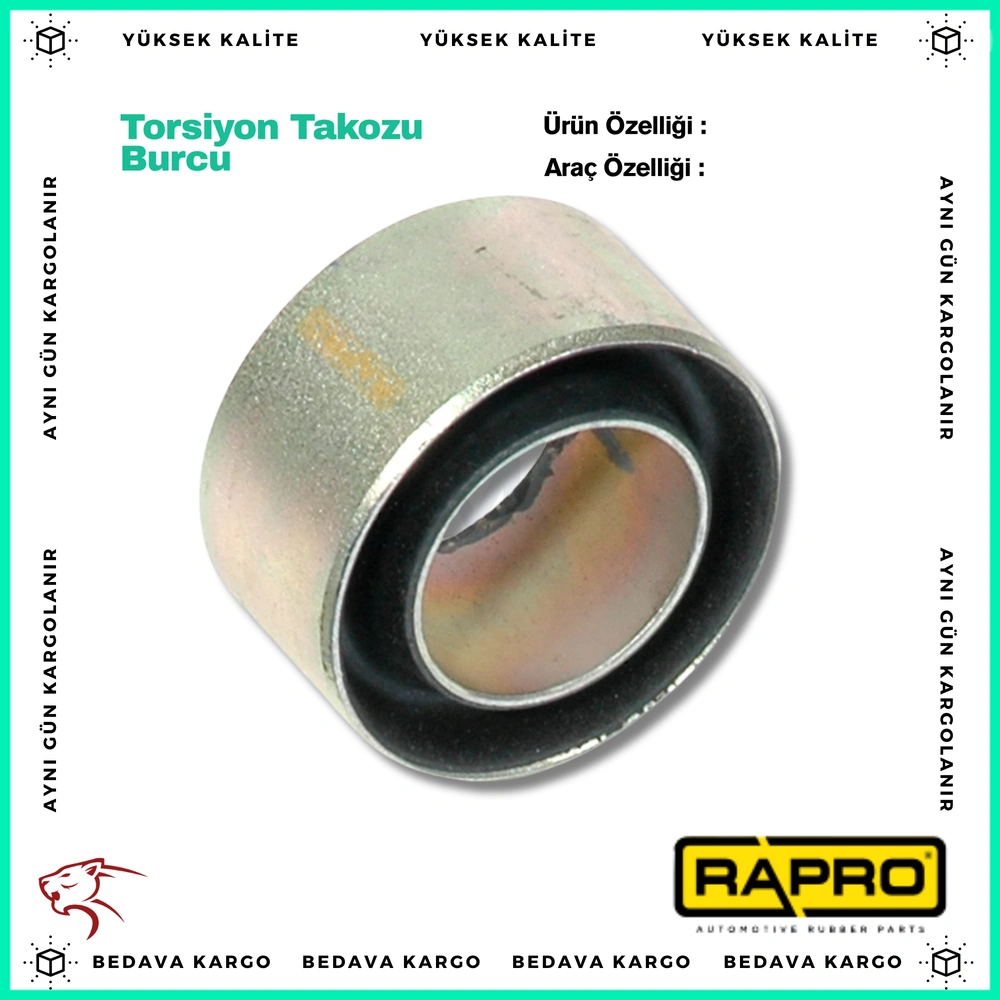 Torsiyon Takozu Burcu Renault R9-R11 72x43x28 - 7701463723 - Yedek Parça