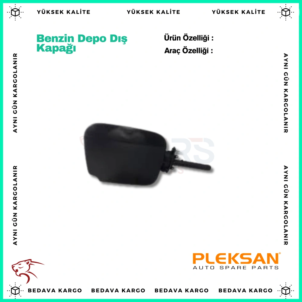 Benzin Depo Dis Kapagi Renault Clio Symbol 2010- - 8200690154 - Yedek Parça