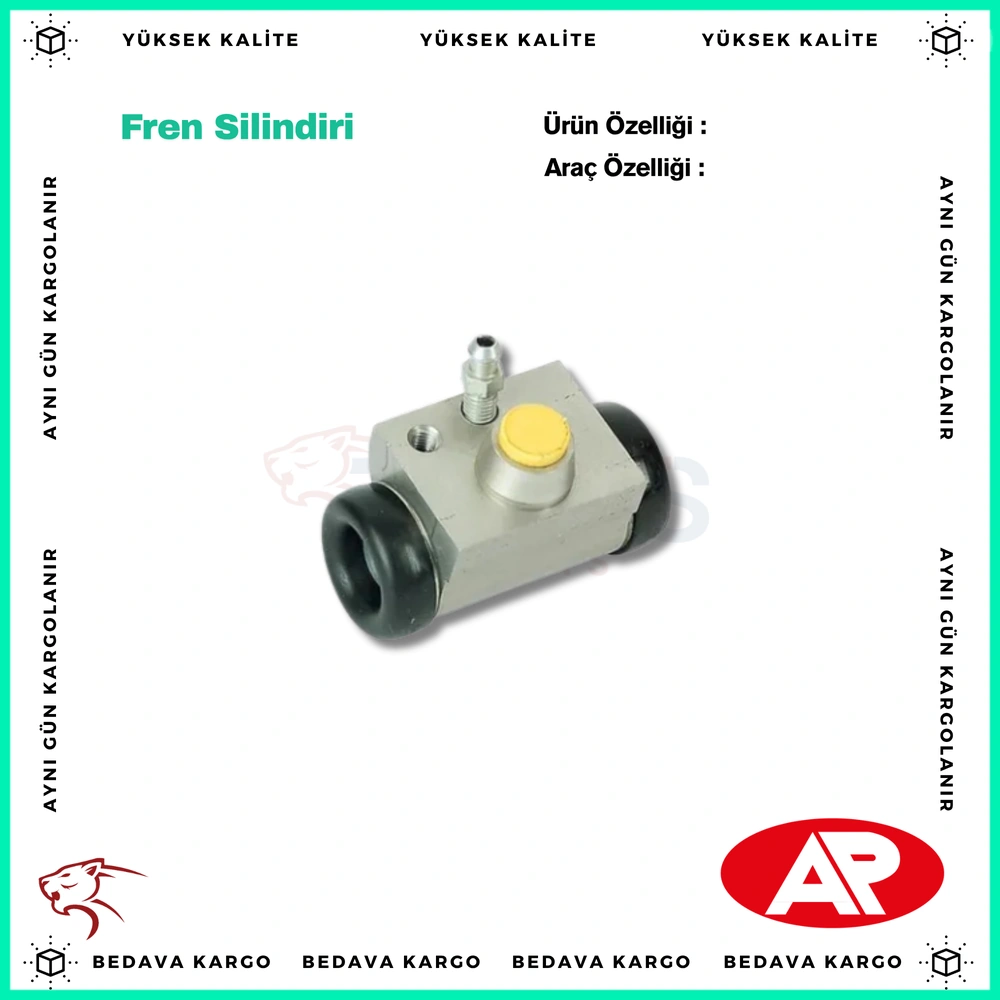 Fren Silindiri Renault Clio 2 98- Clio 4 13- Symbol 2 08- Symbol 3 13- Dacia Logan 2 12- Sandero 2 12- Sandero 1 08- Absli Aluminyum - 6001549726 - Yedek Parça
