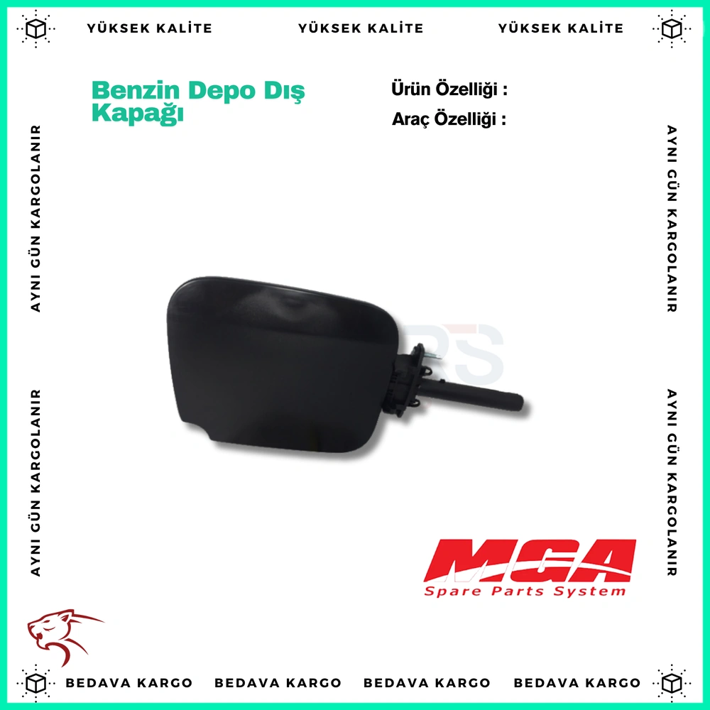Benzin Depo Dis Kapagi Renault Clio Symbol 2010- - 8200690154 - Yedek Parça