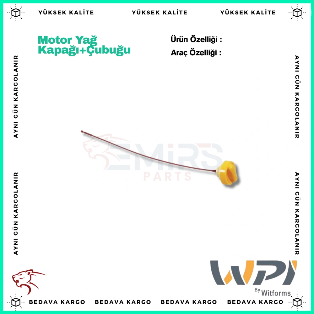 Motor Yag Kapagi+cubugu Renault Clio 2 Laguna Megane F9q - 8200059541 - Yedek Parça