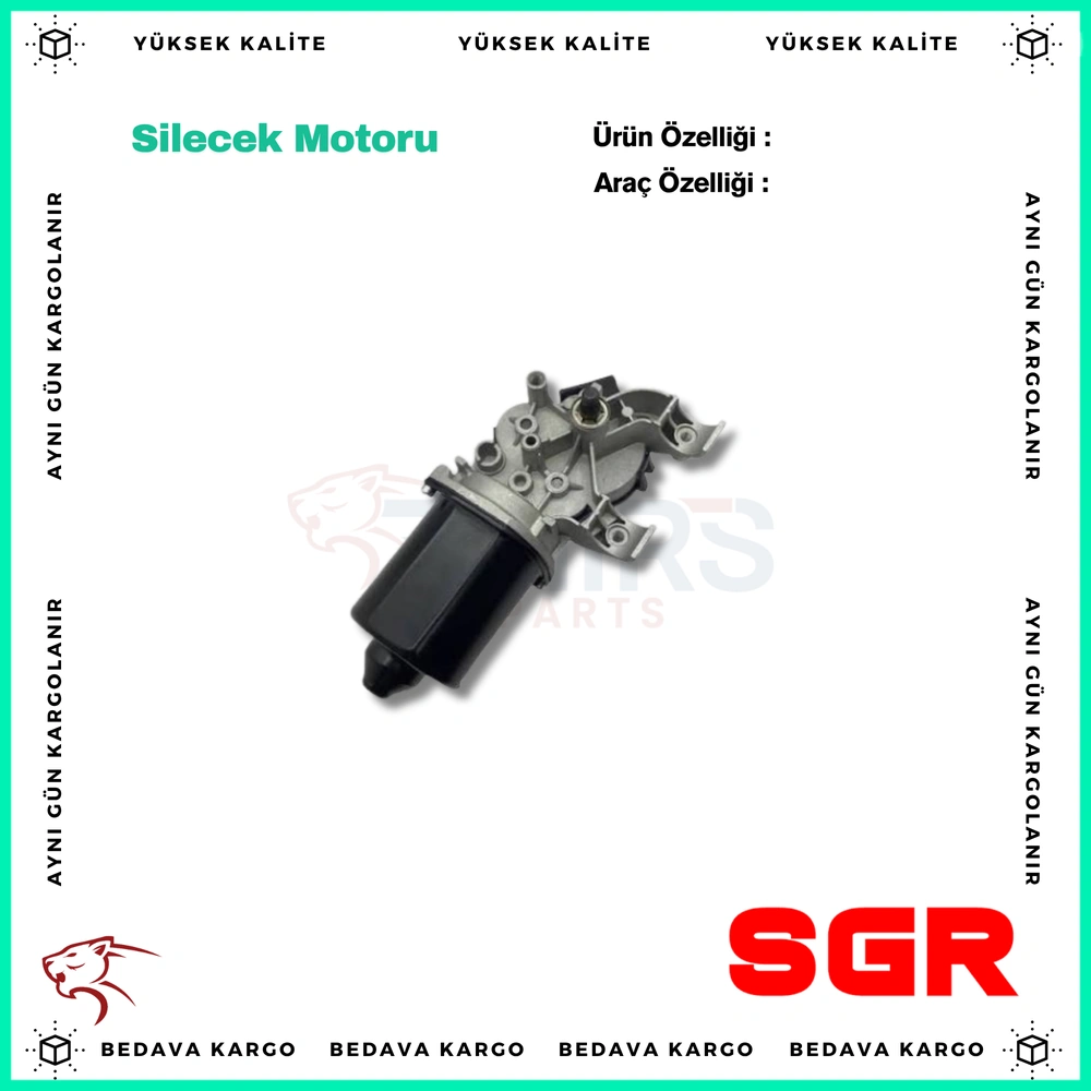 Silecek Motoru Renault Megane 2 2006- Clio 3 05- - 7701054828 - Yedek Parça