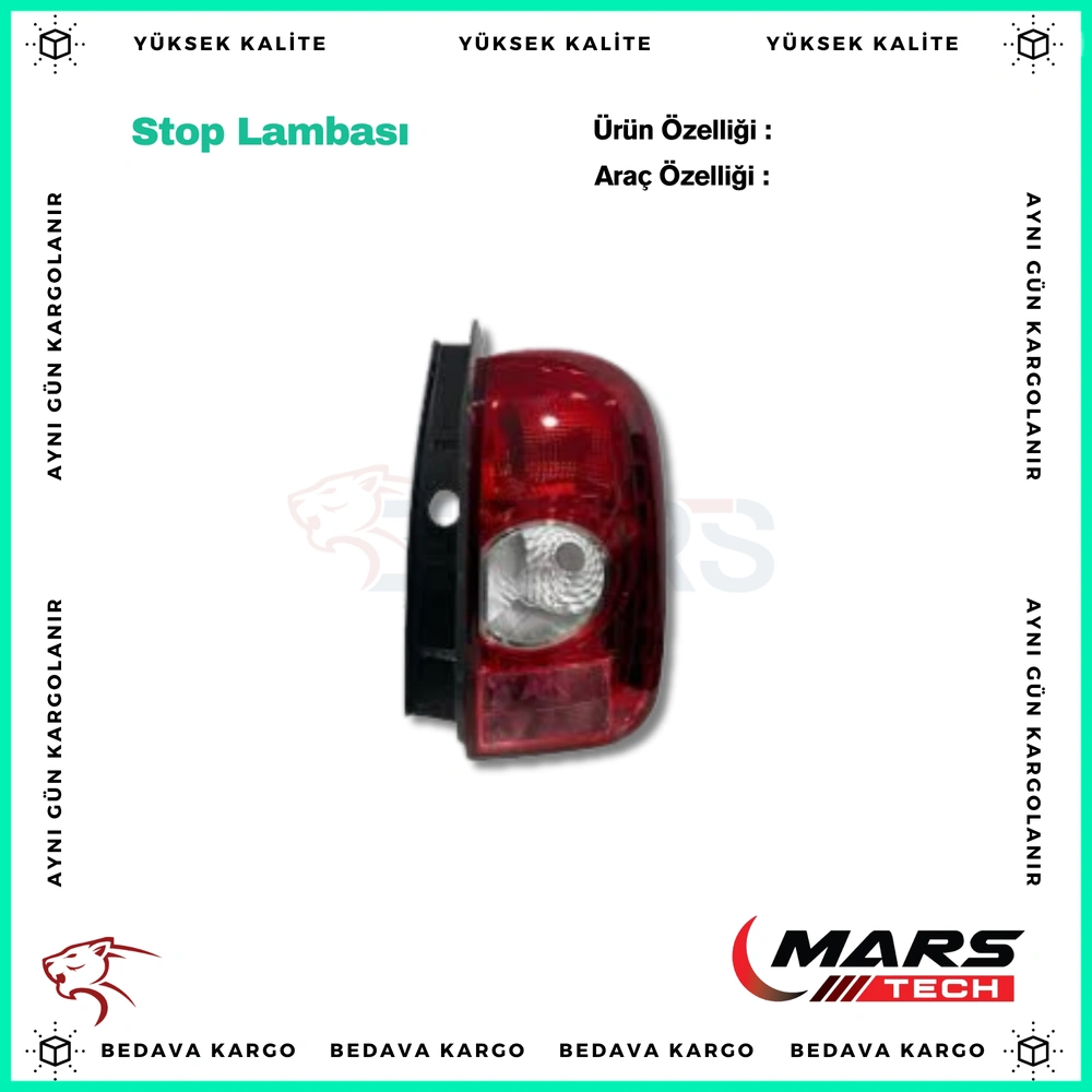 Stop Sag Dacia Duster 10- Duysuz - 265500033R - Yedek Parça