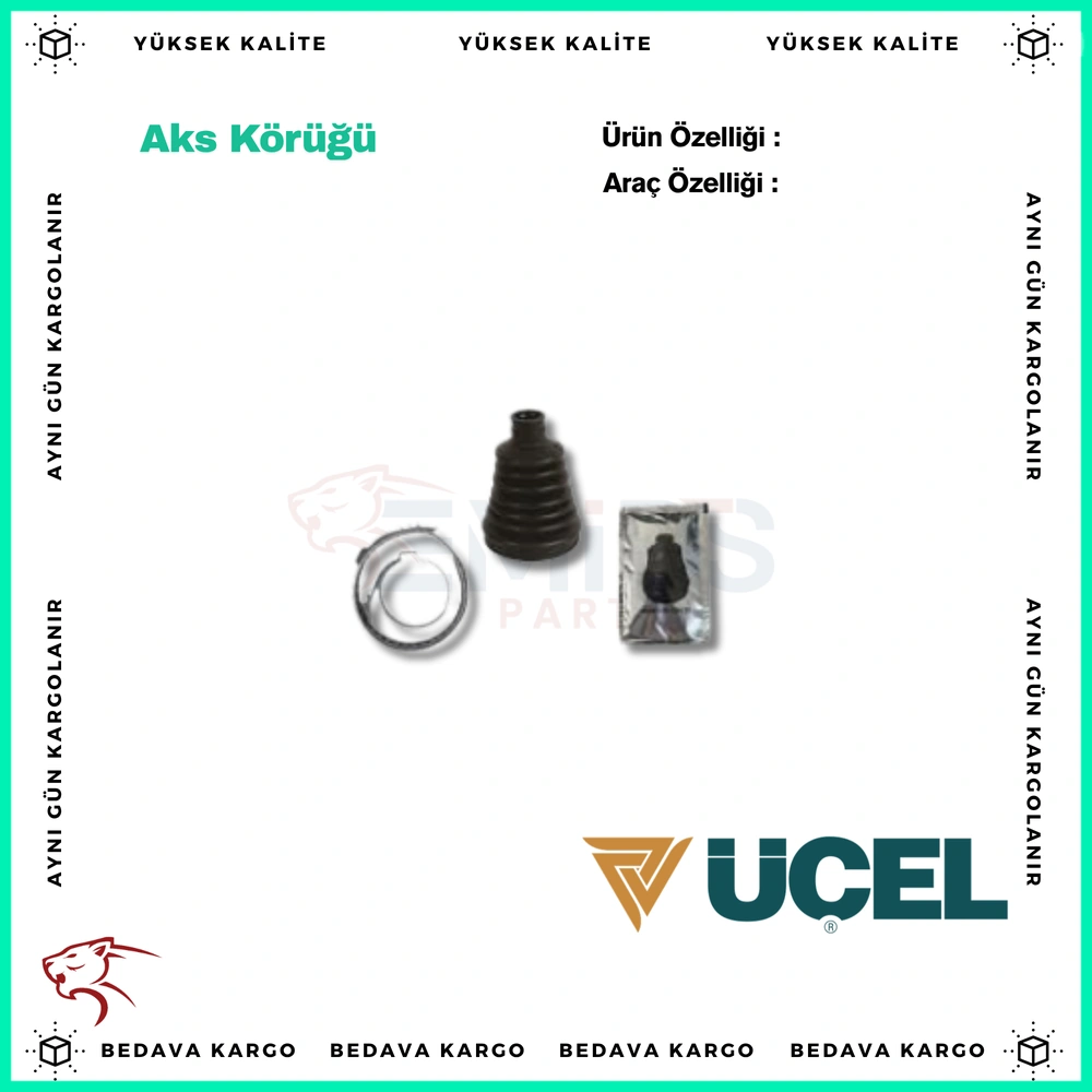 Aks Korugu Dis Renault Megane 1 Scenic 1 Clio 1 2 Kangoo R19 R9 (Tum Motor Tipleri) (Kit Yagsiz Ince Mil) - 7701467125 - Yedek Parça