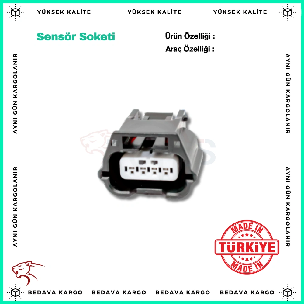 4k026 Sensor Soketi Renault - Yedek Parça