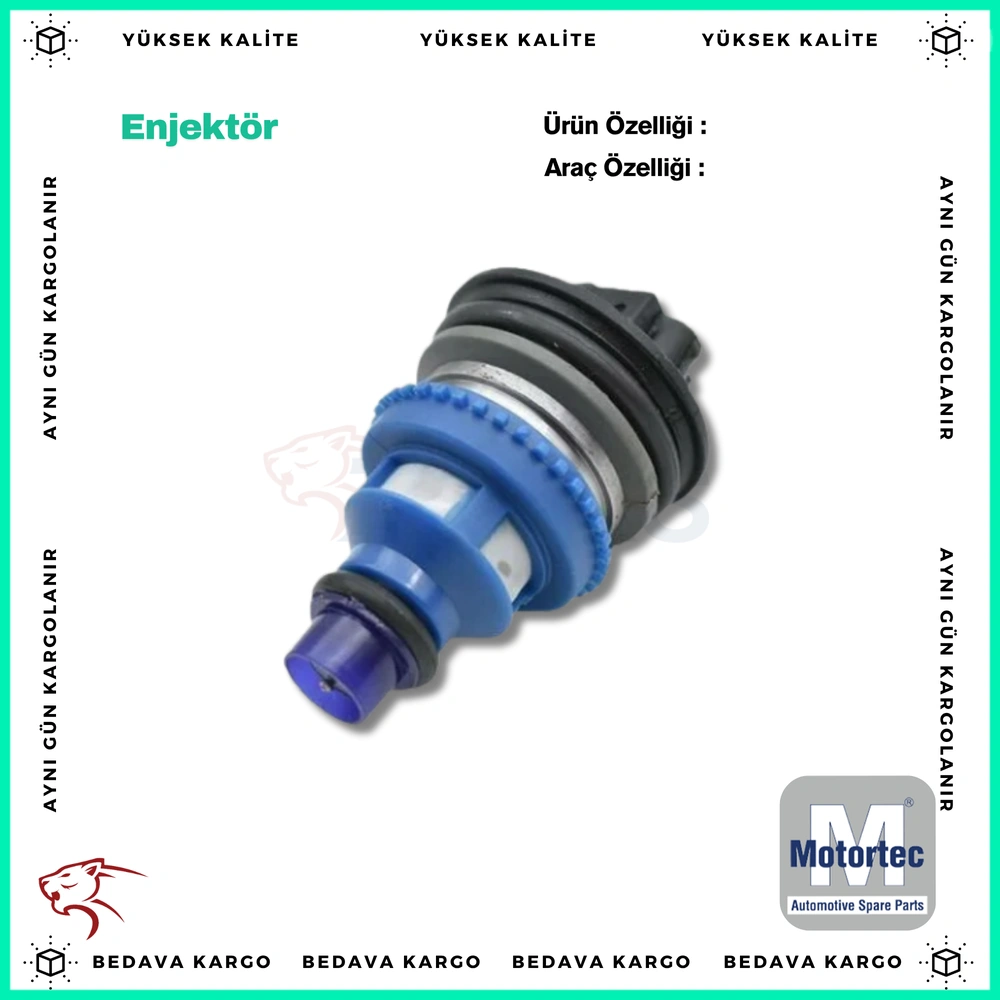Enjektor Renault R19 Clio Tek Nokta Yesil Suzgecli - 7701035320 - Yedek Parça