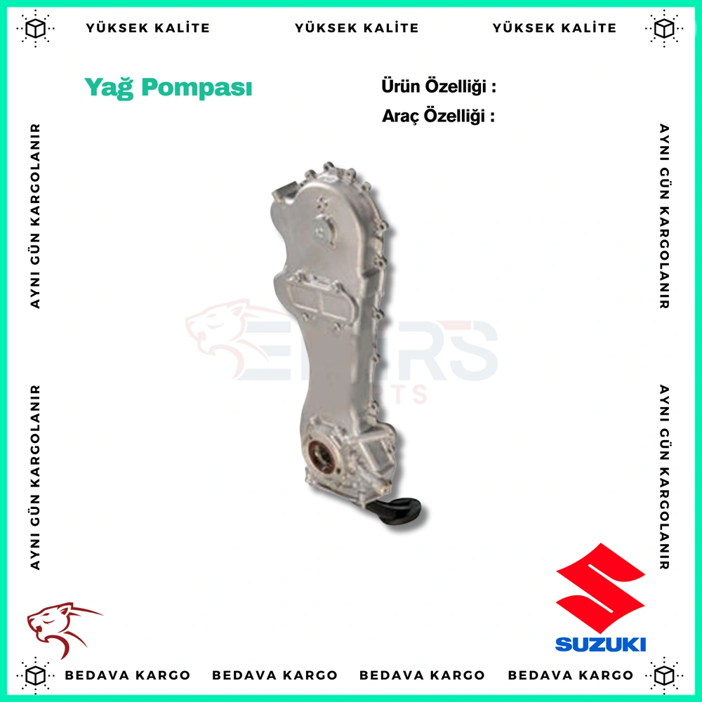 Yag Pompasi Fiat Doblo-Albea-Palio-Liena-Grande Punto-Panda-Fiorino-Nemo-Astra H-Corsa D-Ford Ka 1.3 Mtj -CDTI - 16100M86J22 - Yedek Parça