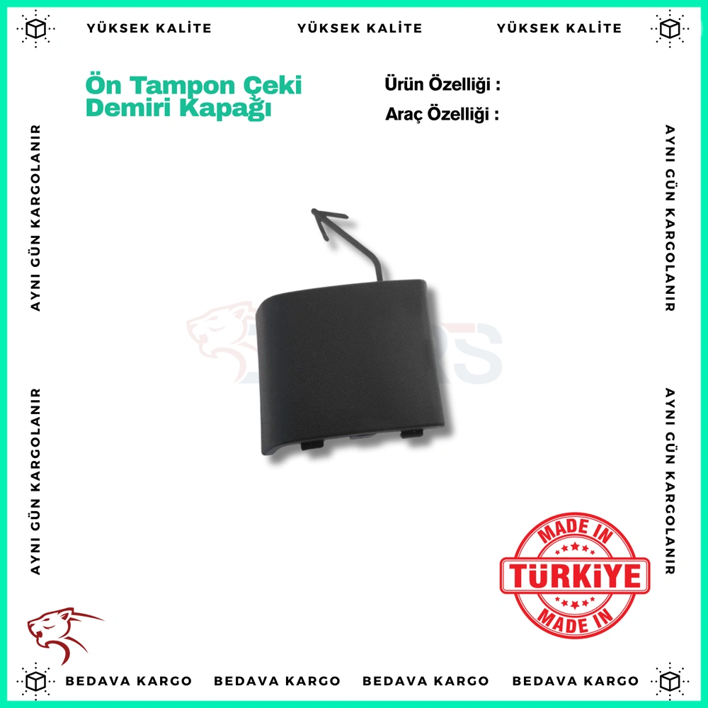 On Tampon Ceki Demiri Kapagi Renault Megane 3 Kangoo - 511804342R - Yedek Parça