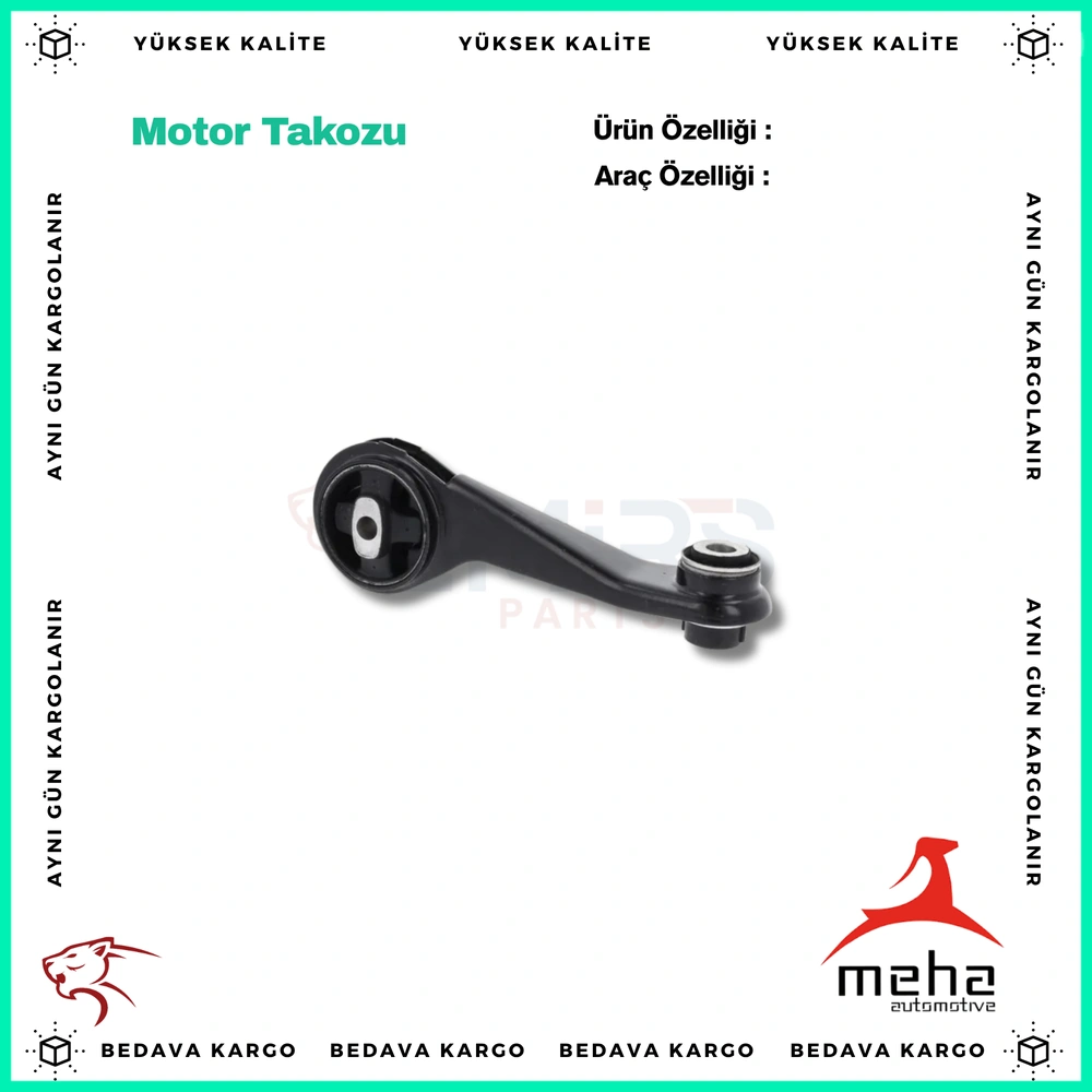Motor Takozu Arka Renault Clio 2 Kangoo 1.2 16v D4f - 8200175102 - Yedek Parça