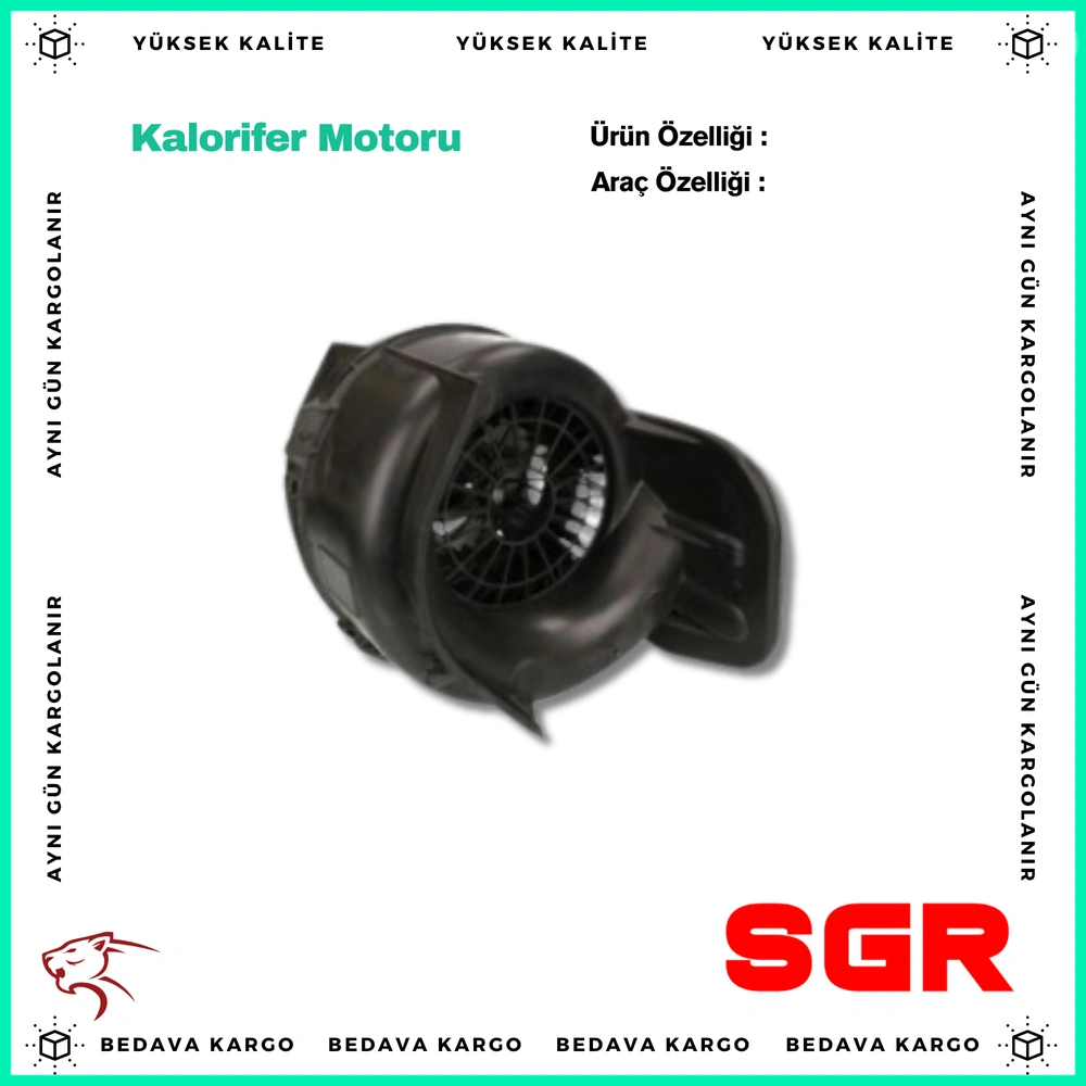 Kalorifer Motoru Renault R9 12V - 7701027046 - Yedek Parça