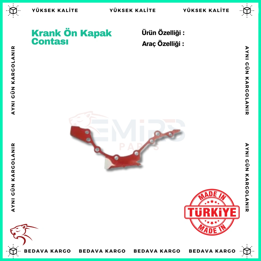 Krank On Kapak Contasi Renault Clio 3 4 Megane 3 4 Fluence Kangoo 2 Captur Laguna 3 Talisman Latitude Kadjar Scenic Dacia Dokker Logan 1 2 Sandero 1 2 Lodgy Duster - 8200182129 - Yedek Parça