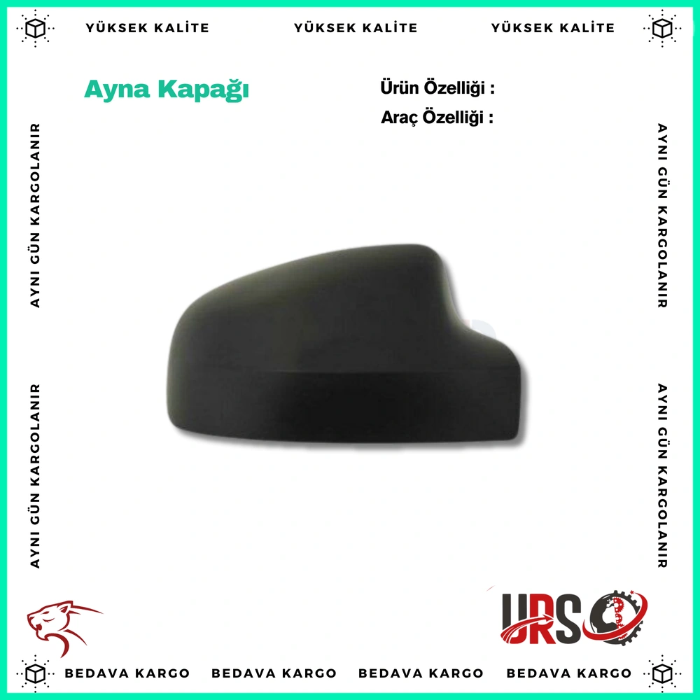 Ayna Kapagi Sag Dacia Duster Logan Sandero - 963747198R - Yedek Parça