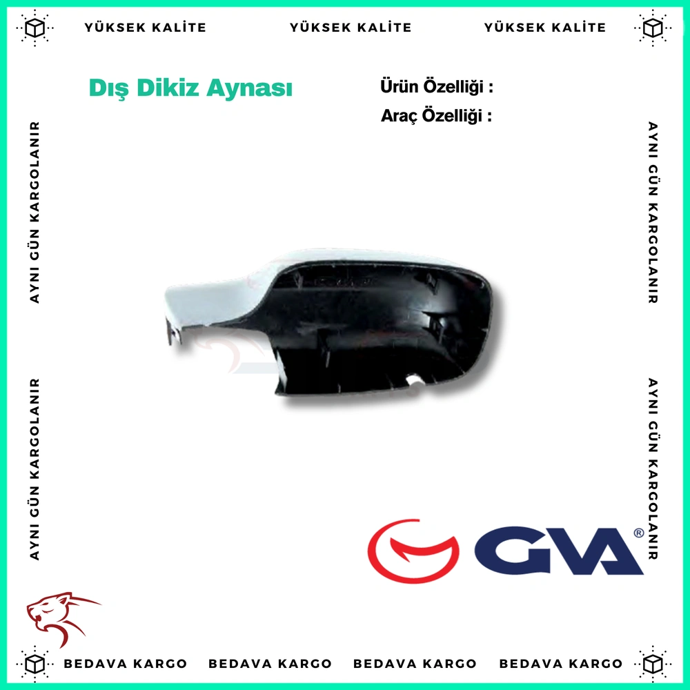 Dis Dikiz Aynasi Sag Elektrikli Isitmali Astarli Asferik 7 Pin Renault Megane 2 02-08 - 7701474455 - Yedek Parça