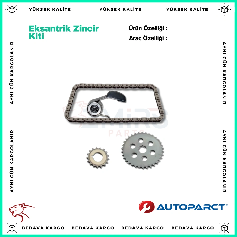 Eksantrik Zincir Kiti Renault R9 Kangoo R12 - 7700655335 - Yedek Parça