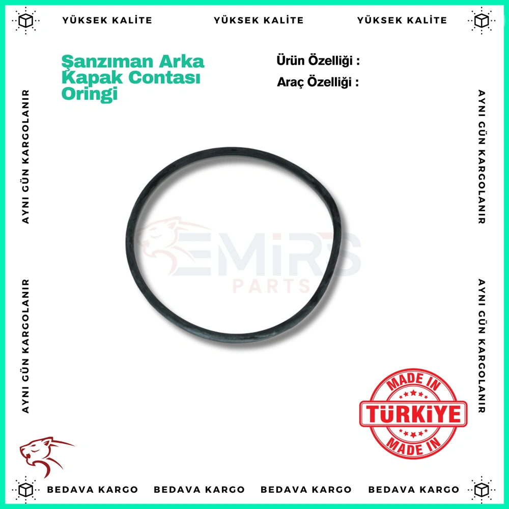 Sanziman Arka Kapak Contasi Oringi Renault Dacia - 8200117602 - Yedek Parça