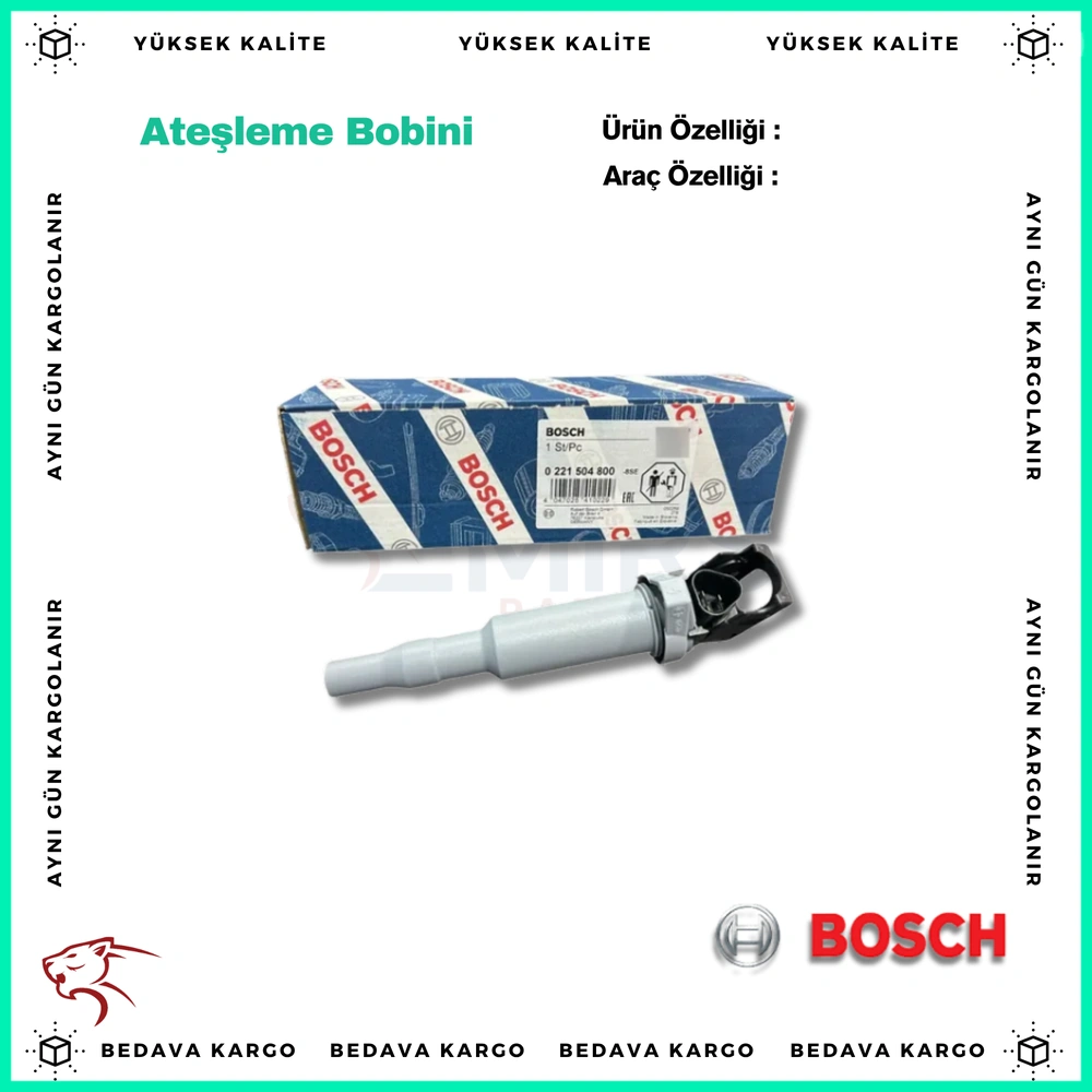 Atesleme Kalem Bobini Bmw N45 N46 N52 N13 N20 N52 N55 E81 F20 E46 E90 F30 F36 E39 E60 F10 E83 F25 F26 E85 F16 - 12138616153 - Yedek Parça