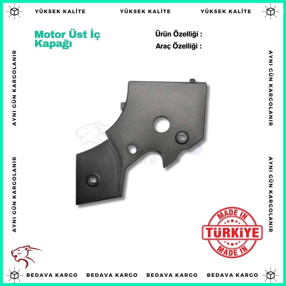 Motor Ust Ic Kapagi Sol Renault Megane - 8200520785 - Yedek Parça