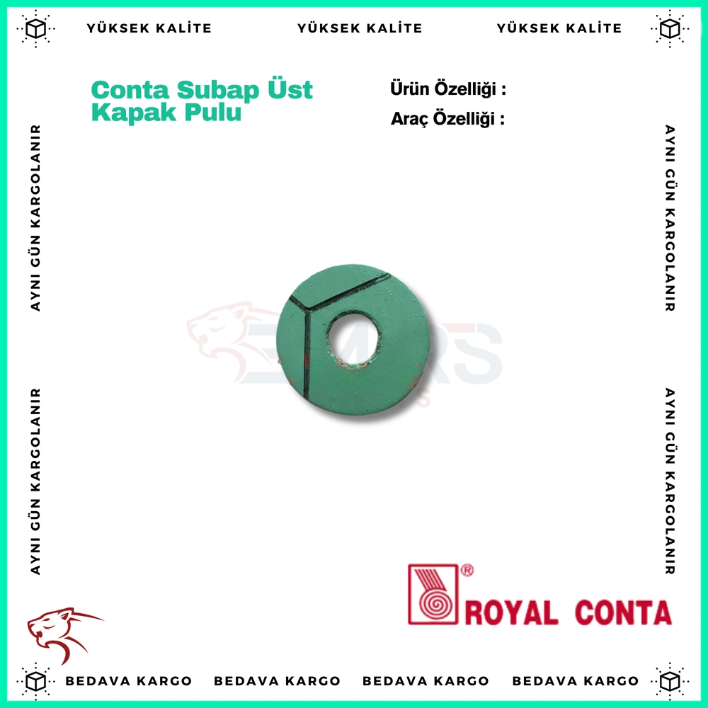 Conta Subap Ust Kapak Pulu Renault R9 R12 - 4773 - Yedek Parça