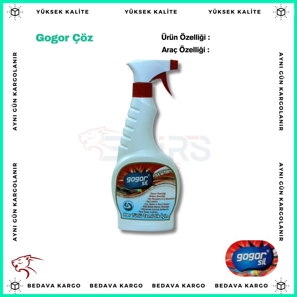 Gogor Coz 500ml - Yedek Parça