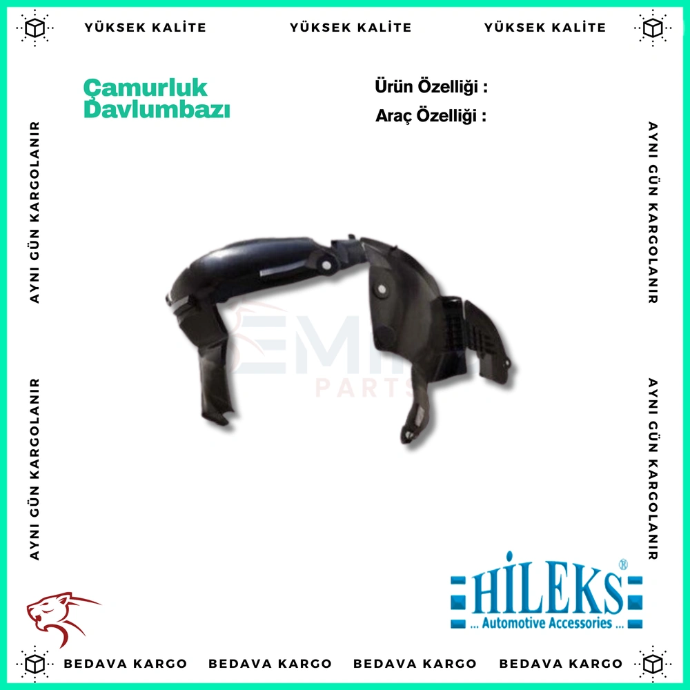 On Camurluk Davlumbazi Sol Renault Clio Symbol 08- - 8200699690 - Yedek Parça