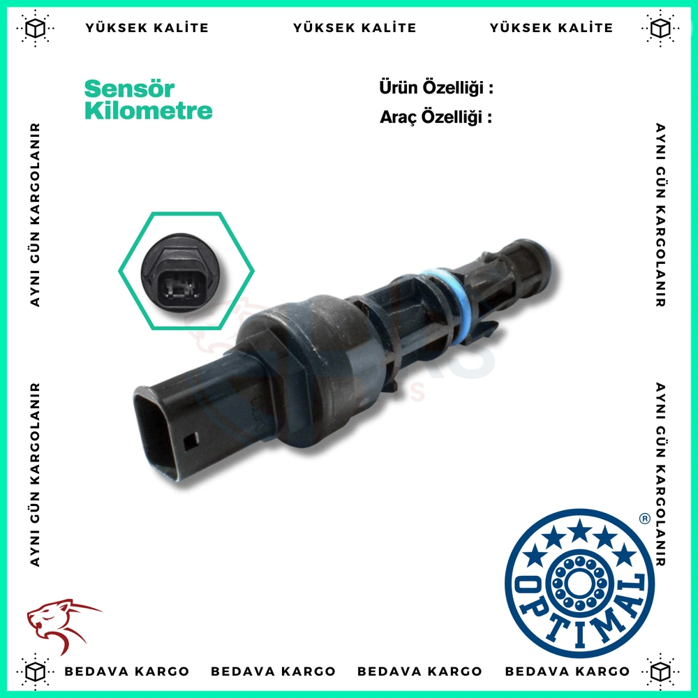 Vites Kaptoru Kilometre Hiz Sensoru Renault Clio Megane Kangoo Laguna - 7700840042 - Yedek Parça