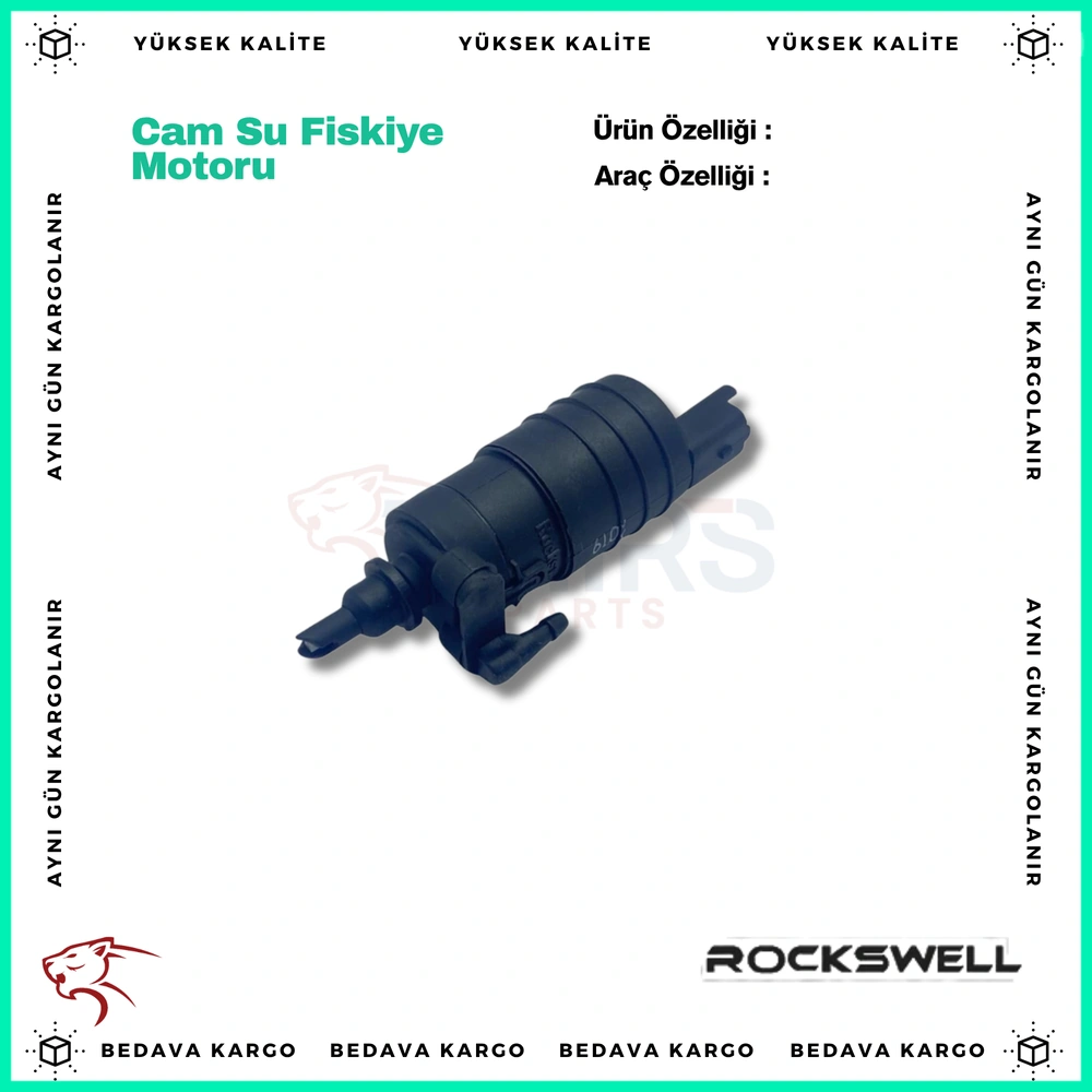 Cam Su Fiskiye Motoru Renault Megane 3 Clio 3 Tekli - 7700431079 - Yedek Parça