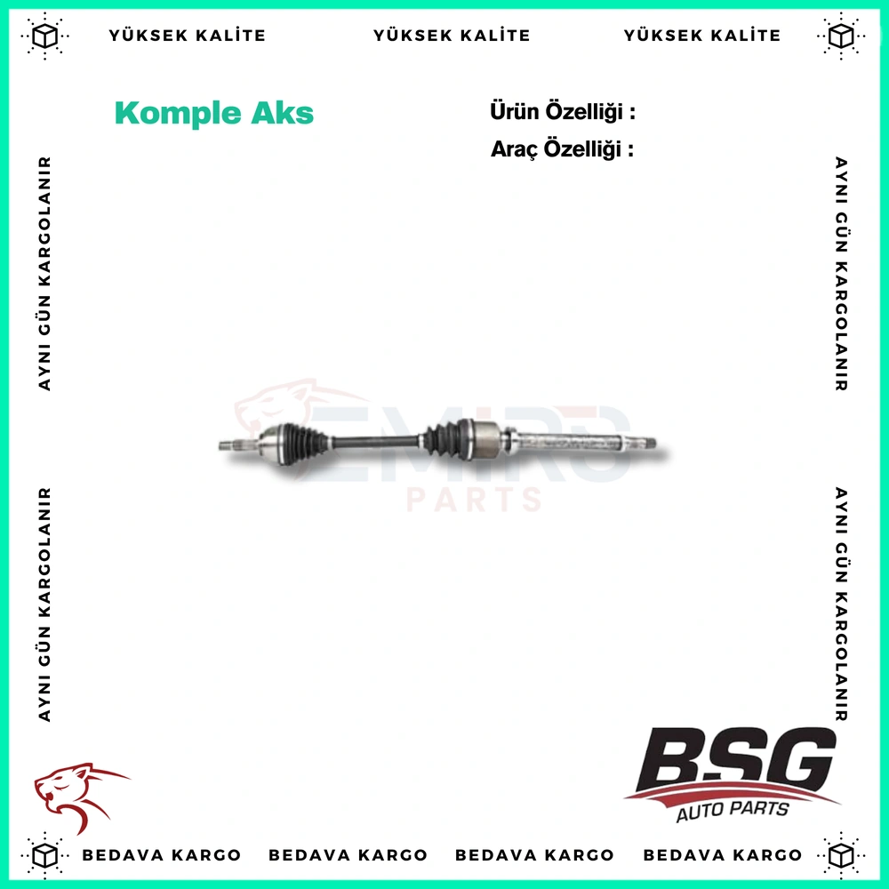 Komple Aks Sag On Renault Clio 3 Dacia Logan Mcv 1.5 04-12 - 8200460992 - Yedek Parça