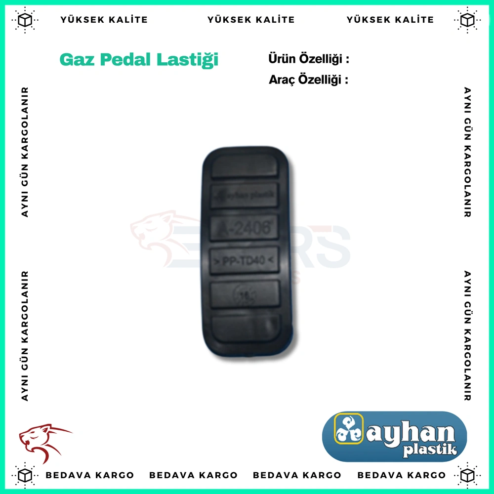 Gaz Pedal Lastigi Renault R9 - A2406 - Yedek Parça