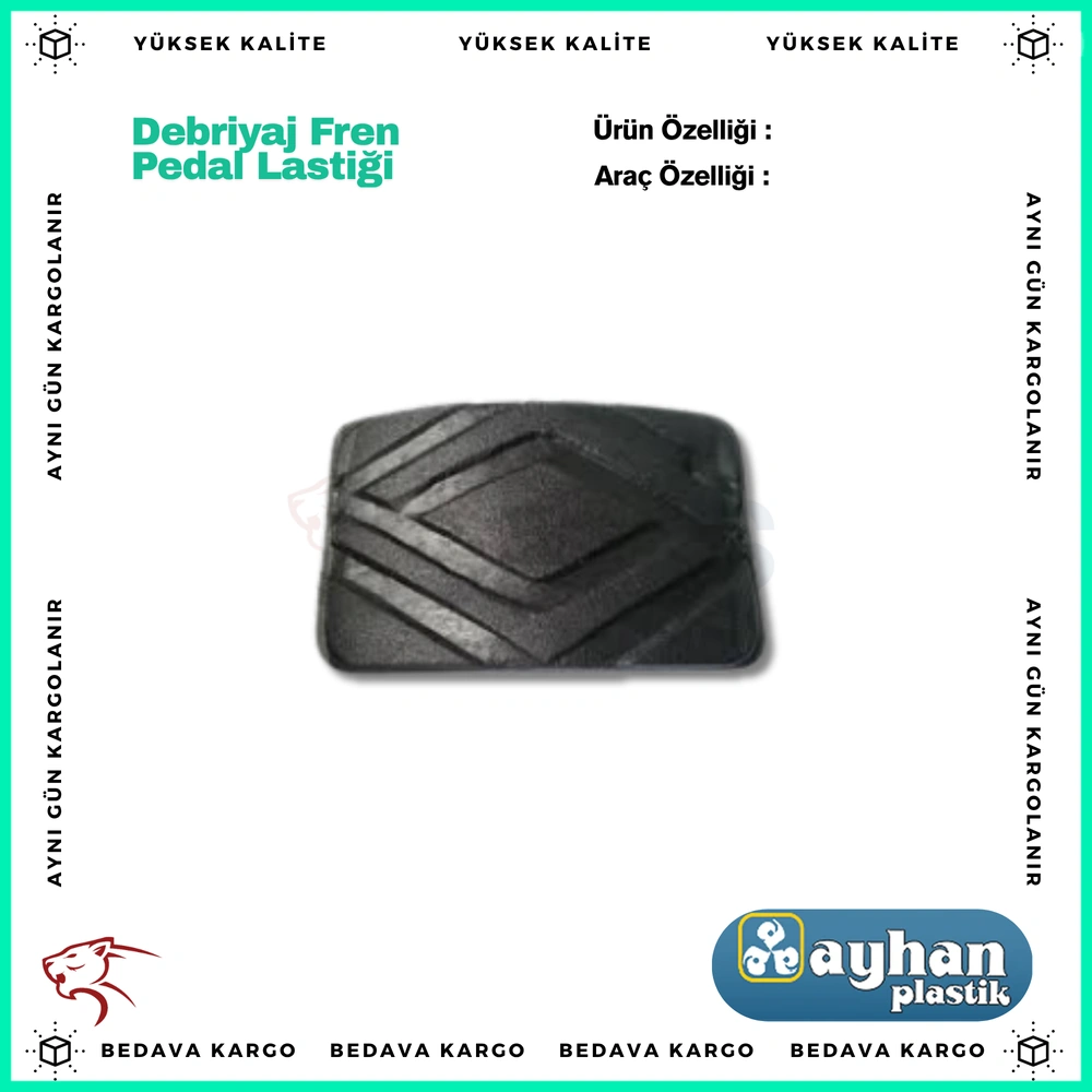 Debriyaj Fren Pedal Lastigi Renault R12 - AYHAN A1605 - Yedek Parça