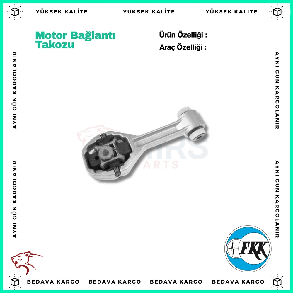 Motor Baglanti Takozu Arka Renault Laguna 1 1.8 16v 95- - 7700817783 - Yedek Parça