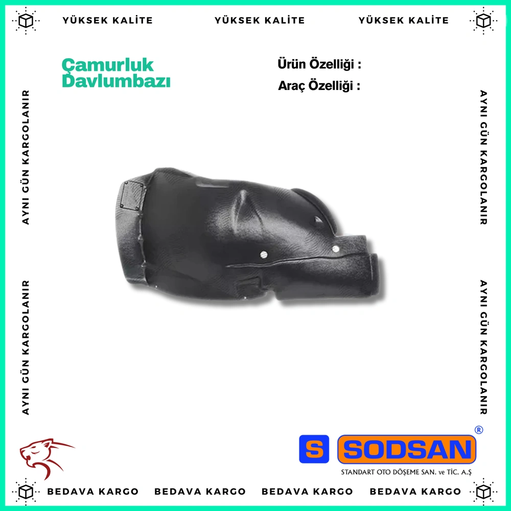 On Camurluk Davlumbazi Sag (On Parca) Renault Trafic 2 01- - 8200036014 - Yedek Parça