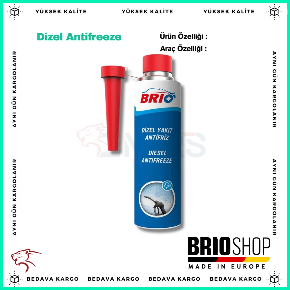 Dizel Antifriz (Antifreeze) 300ml - 0108 - Yedek Parça