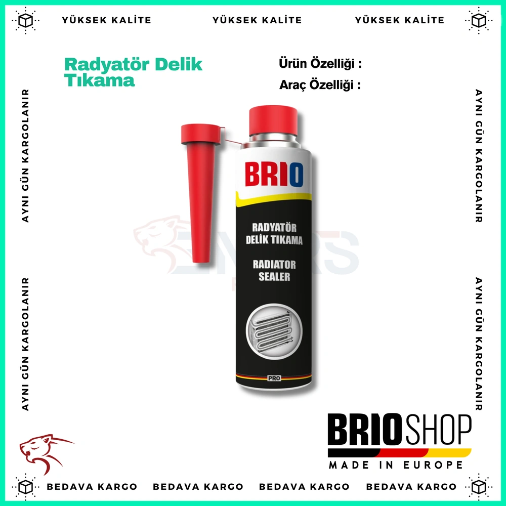 Radyator Delik Tikama 300ml - 0108 - Yedek Parça