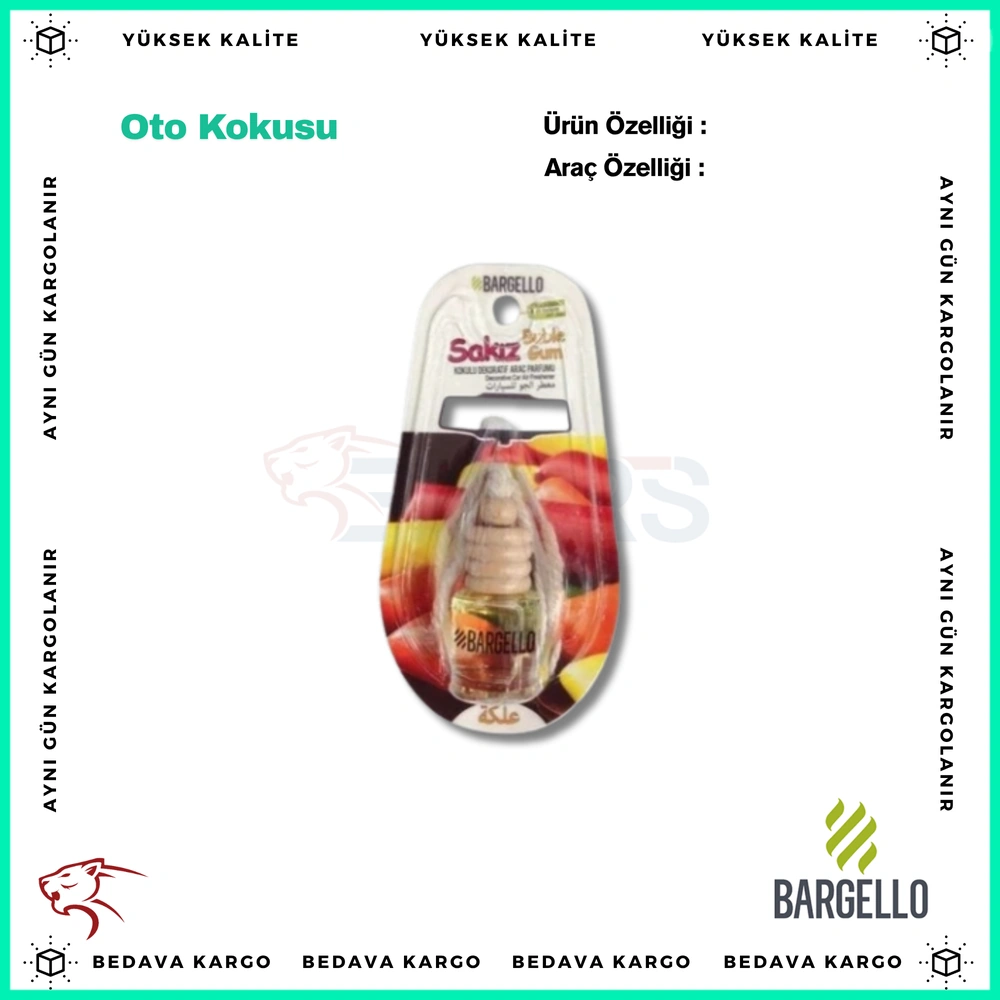 8ml Oto Kokusu Sakizli - 309494 - Yedek Parça