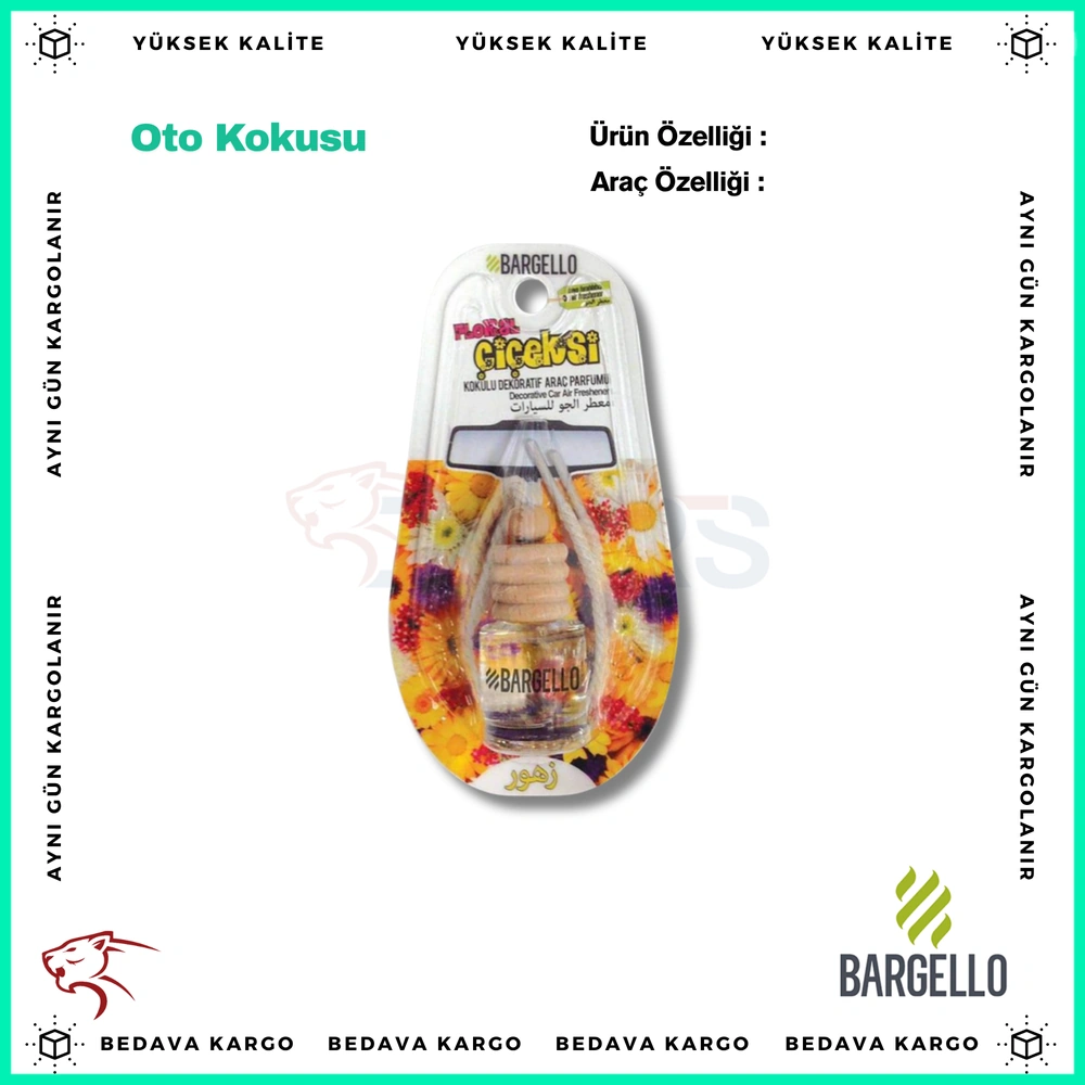 8ml Oto Kokusu Ciceksi - 309562 - Yedek Parça
