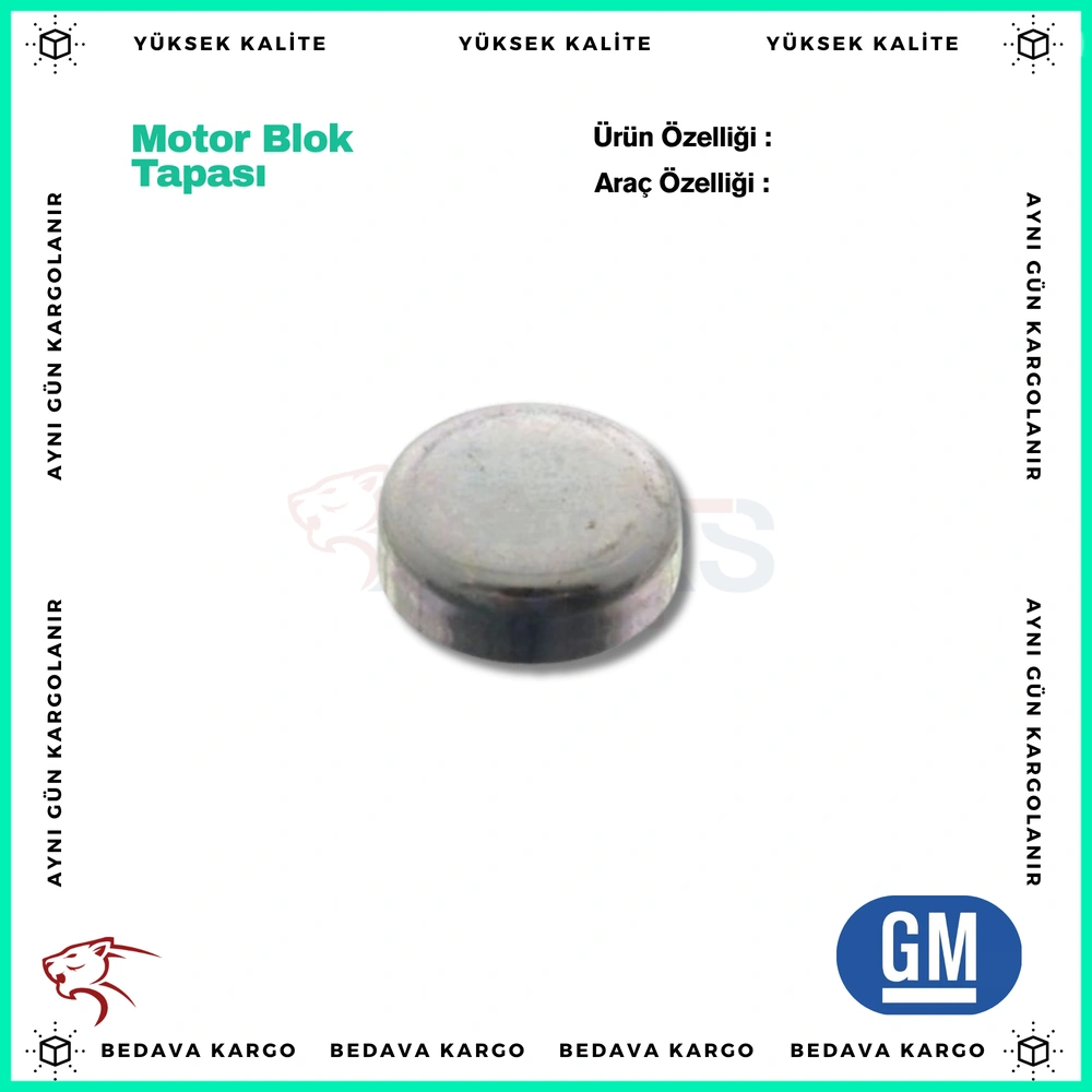 Motor Blok Tapasi Fiat 25mm - 607767 - Yedek Parça