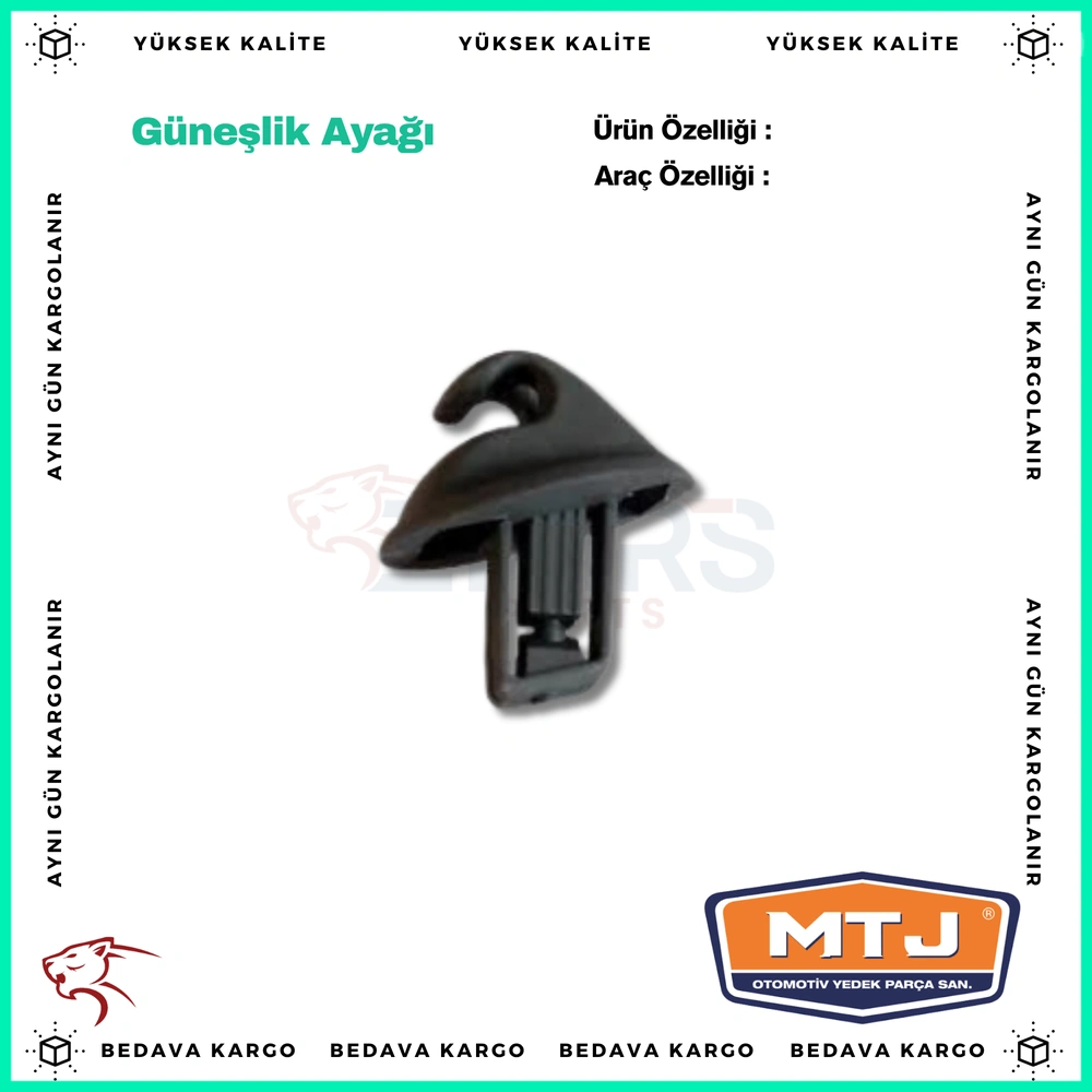 Guneslik Ayagi Renault R9 R19 Clio Kangoo Dacia Logan Duster - 7700424981 - Yedek Parça