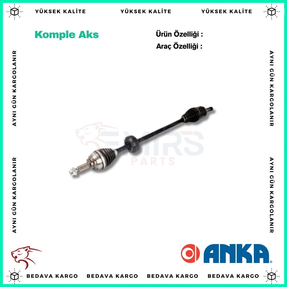 Komple Aks Sag On Dacia Logan Mcv 1.5 DCI 1.6 16v 08- Sandero Pick Up 07- - 391004571R - Yedek Parça