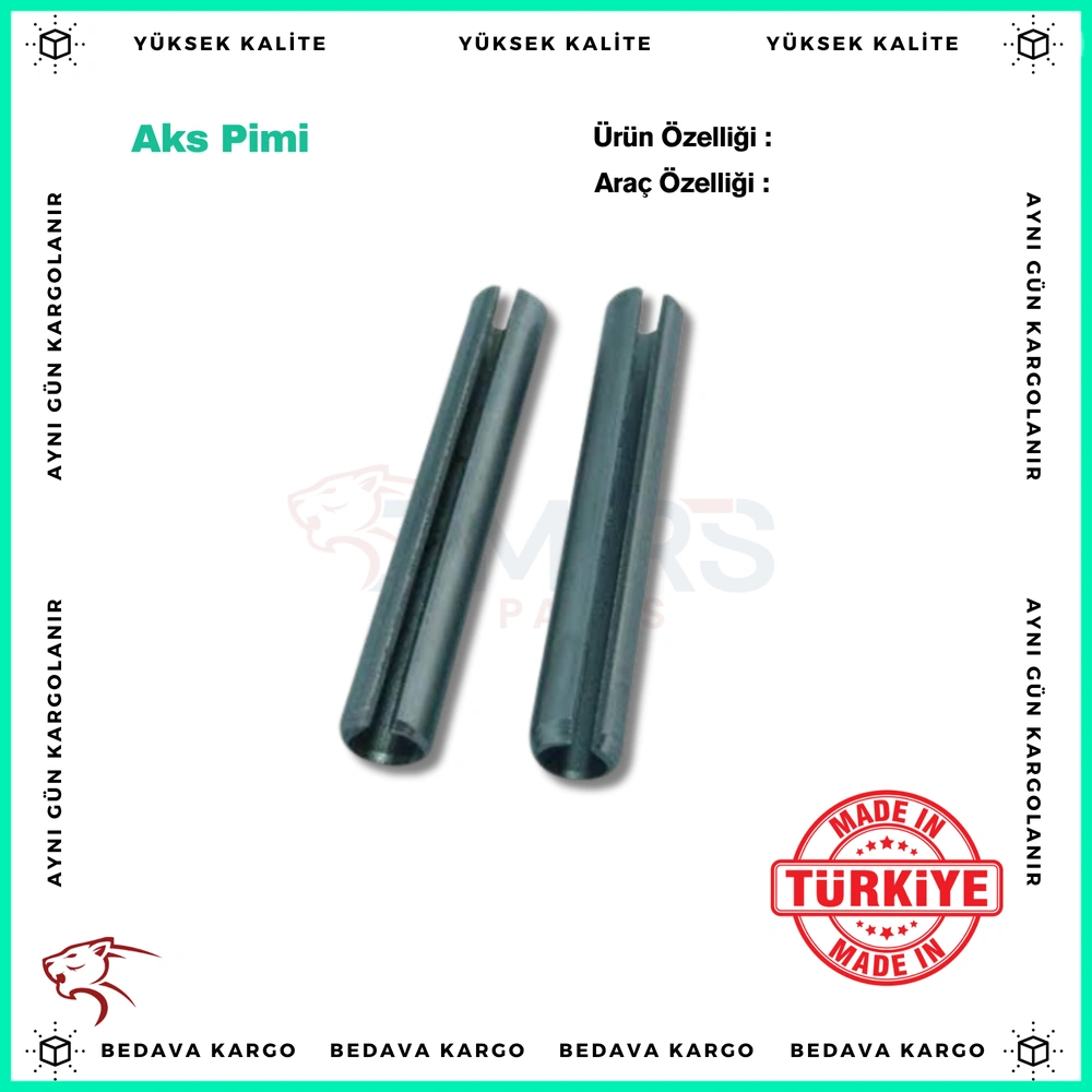 Aks Pimi Ince Renault R12 R9 - 7703067207 - Yedek Parça