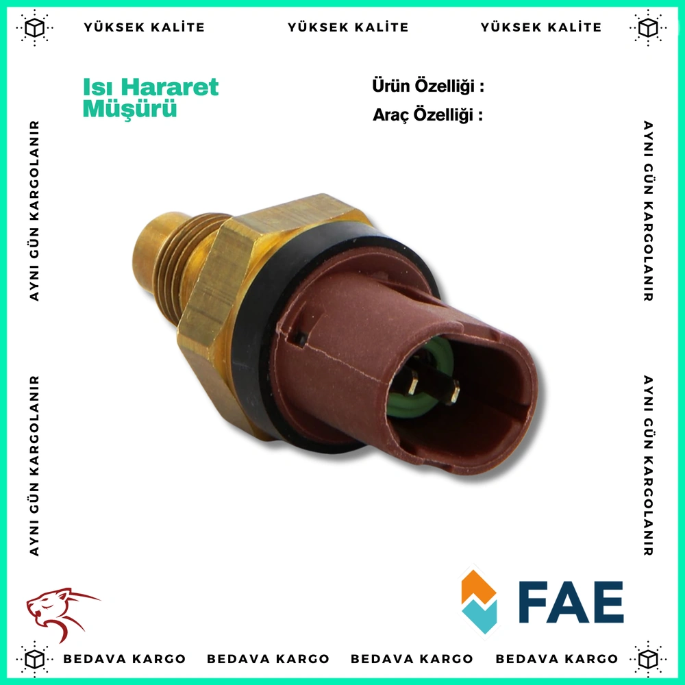 Isi Hararet Musuru 2 Fis Renault R9 R19 R21 Clio Kangoo Megane YM - 7700810879 - Yedek Parça